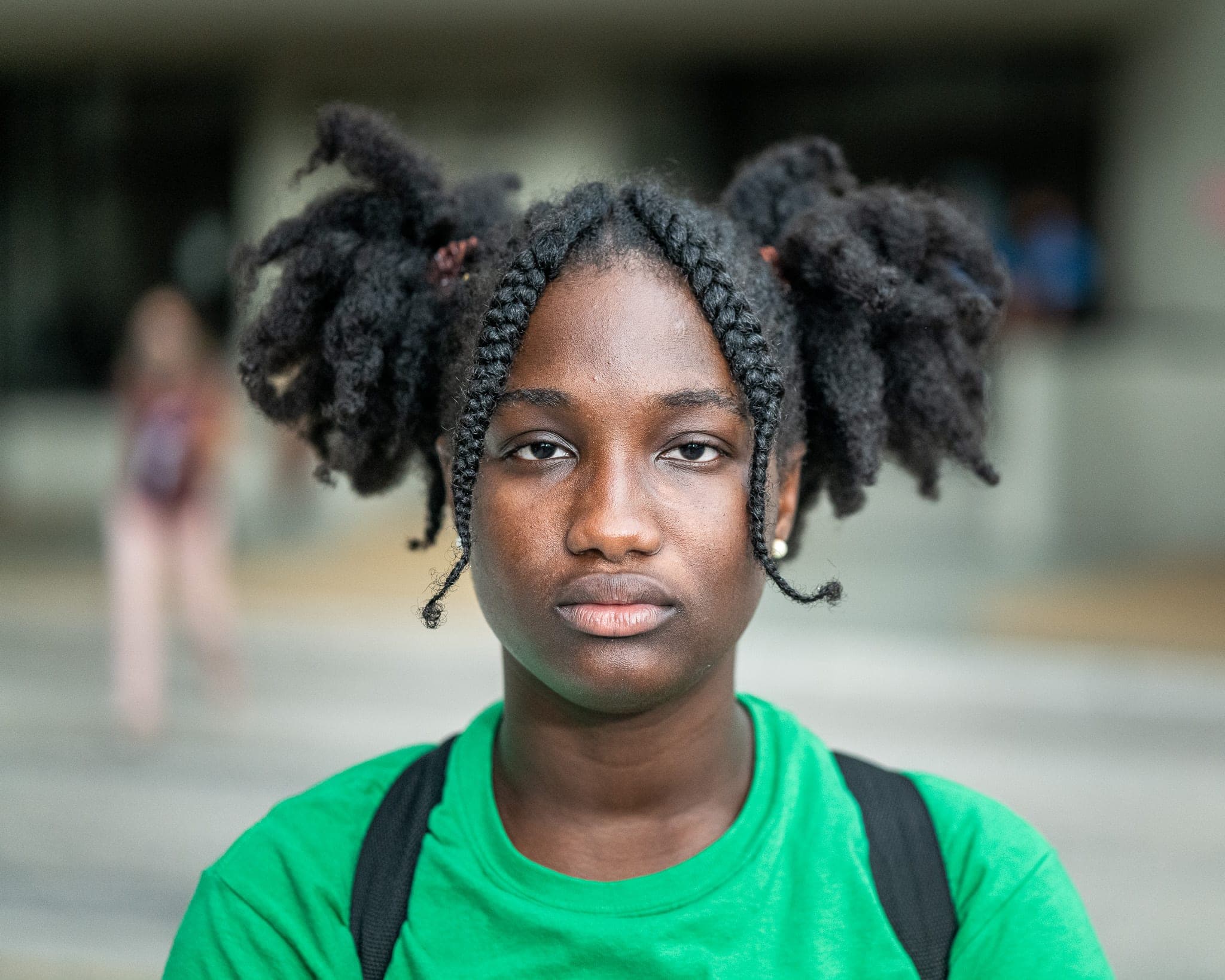 A performer photographed close and candid — the artistry StoryOS keeps telling stories from after the show